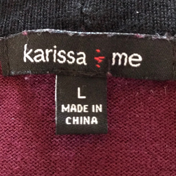 Karissa & Me Lightweight Cowl Neck Sweater Large - Picture 5 of 7